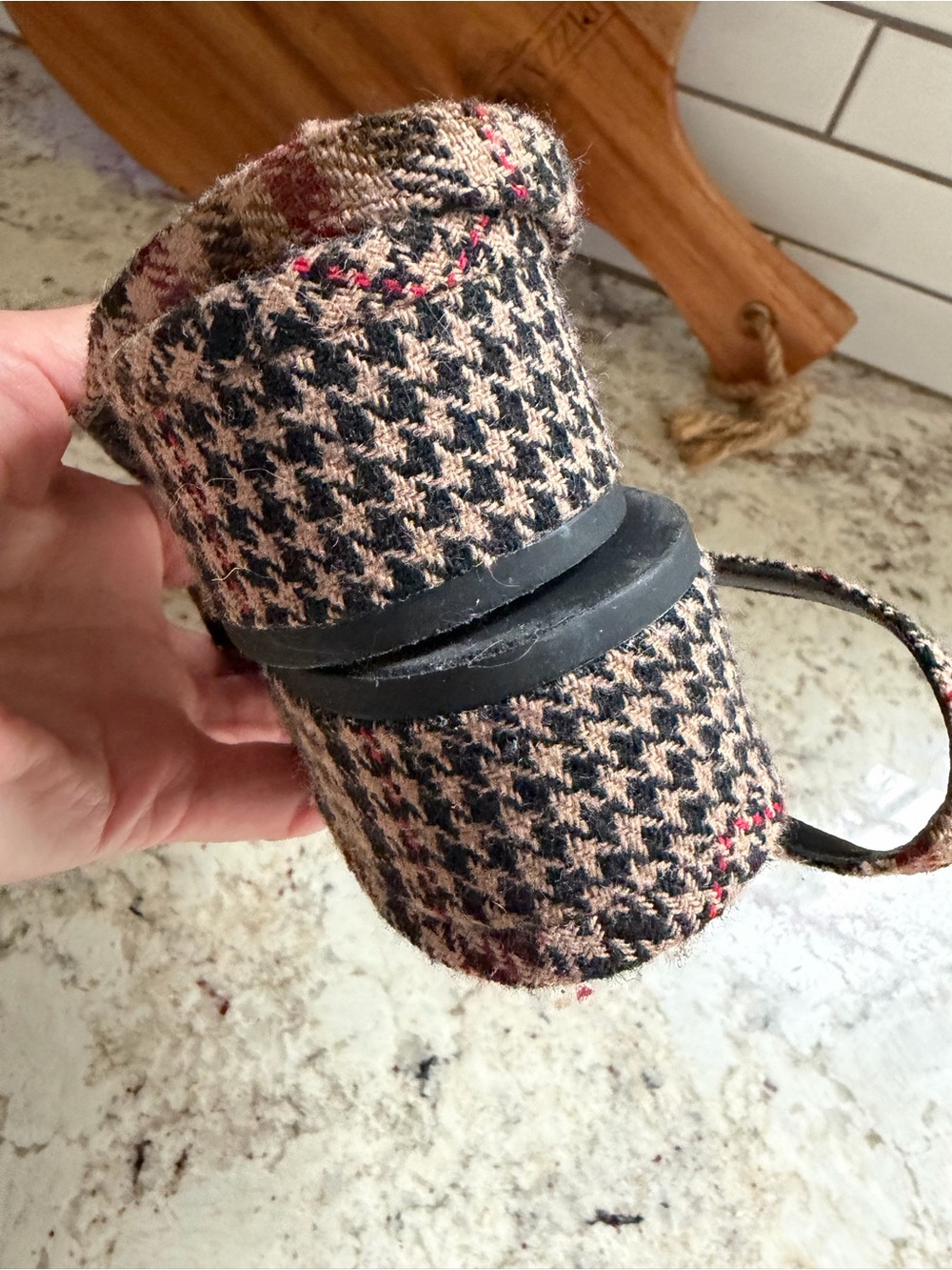 Veronica Beard $375 Women's Cecile Houndstooth Slingback Block Heel 8M EUC - Picture 10 of 10